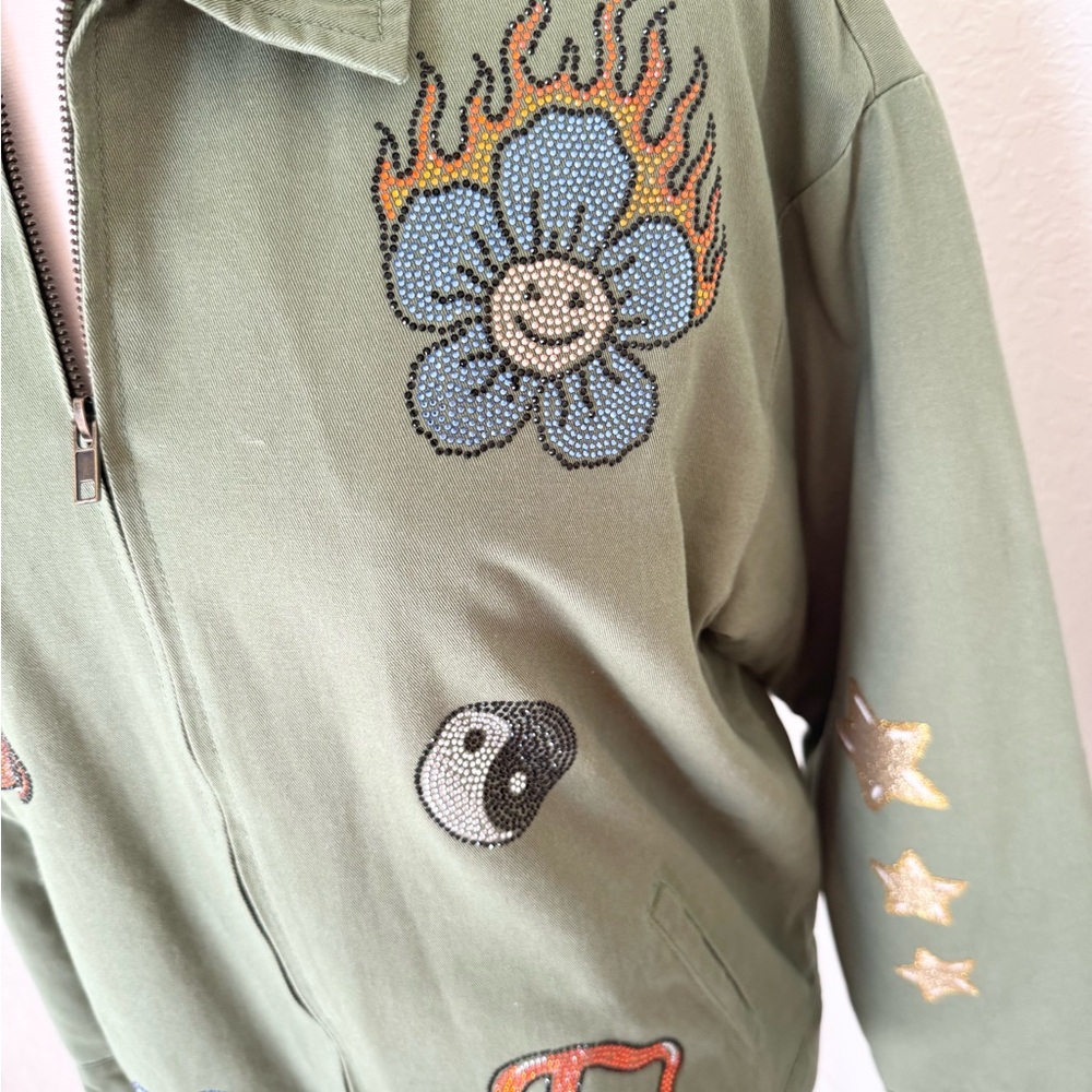 Forever 21 Unisex Rainbow Jacket - Picture 4 of 13